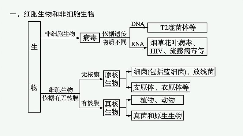 第1章 走近细胞 章末整合课件PPT06