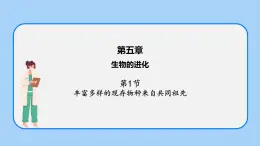 第五章 第一節(jié) 豐富多樣的現(xiàn)存物種來(lái)自共同祖先-高一生物課件（浙科版2019必修2）