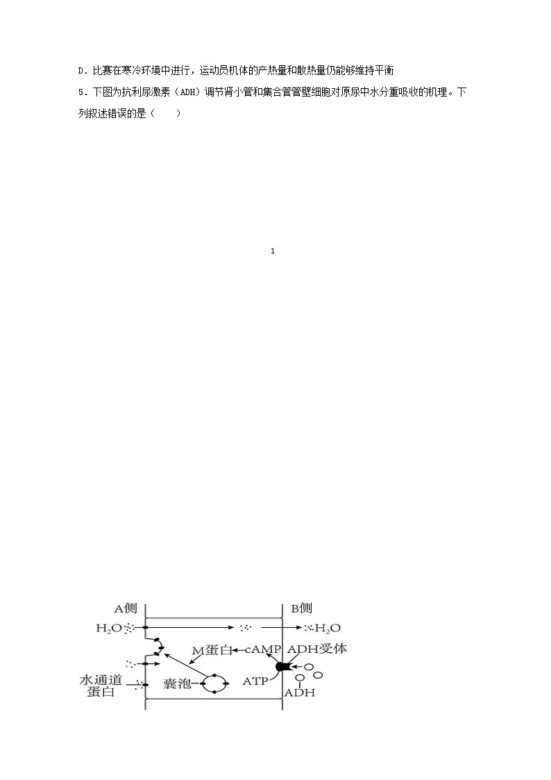2022-2023学年辽宁省葫芦岛市兴城市高级中学等四校高二上学期12月月考生物试题含答案第2页