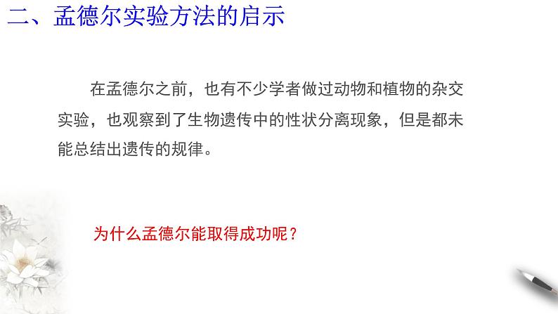 高中生物第二册 1 2 2 孟德尔的豌豆杂交实验(二) 课件-遗传与进化练习题第5页