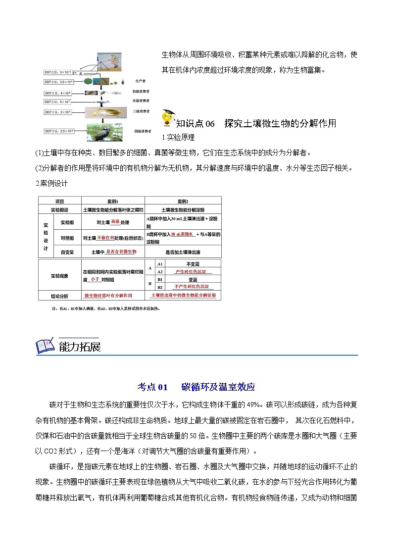 3.3 生态系统的物质循环(教师版)-高二生物同步精品讲义(人教版2019选择性必修2)第3页