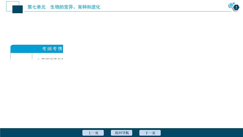 高中生物高考1 第七单元 第20讲 基因突变和基因重组课件PPT第3页