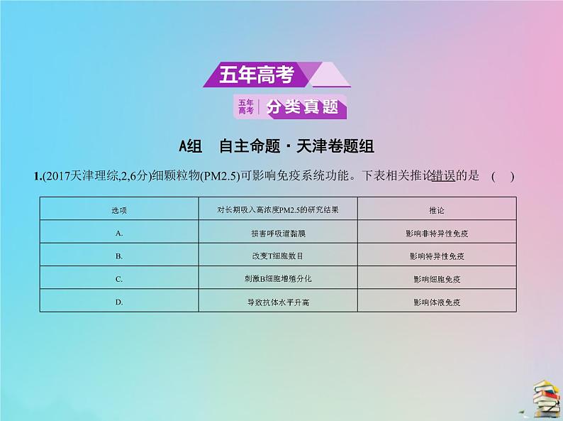 高中生物高考2020届高考生物一轮复习专题19免疫调节课件02