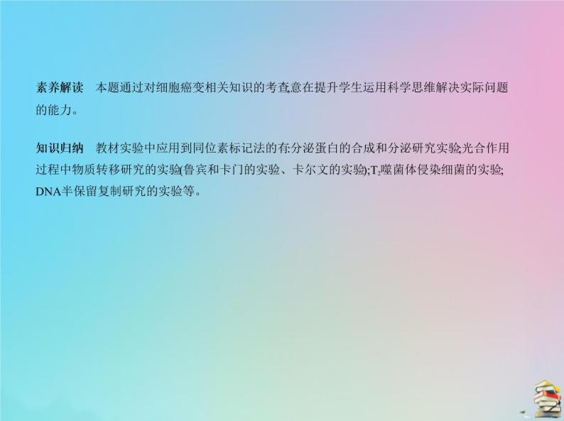 高中生物高考2020届高考生物一轮复习专题8细胞的分化衰老凋亡和癌变课件03