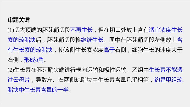 高考生物一轮复习 第8单元 第27讲 热点题型九 植物激素调节的相关实验探究第5页