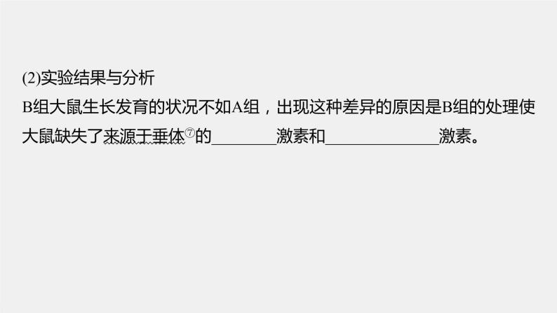 高考生物一轮复习课件+讲义  第8单元 实验技能三   实验方案的补充和完善05