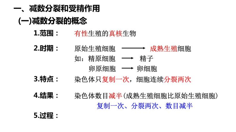 第2章 基因和染色体的关系（复习课件）-2022-2023学年高一生物下学期期中期末考点大串讲04