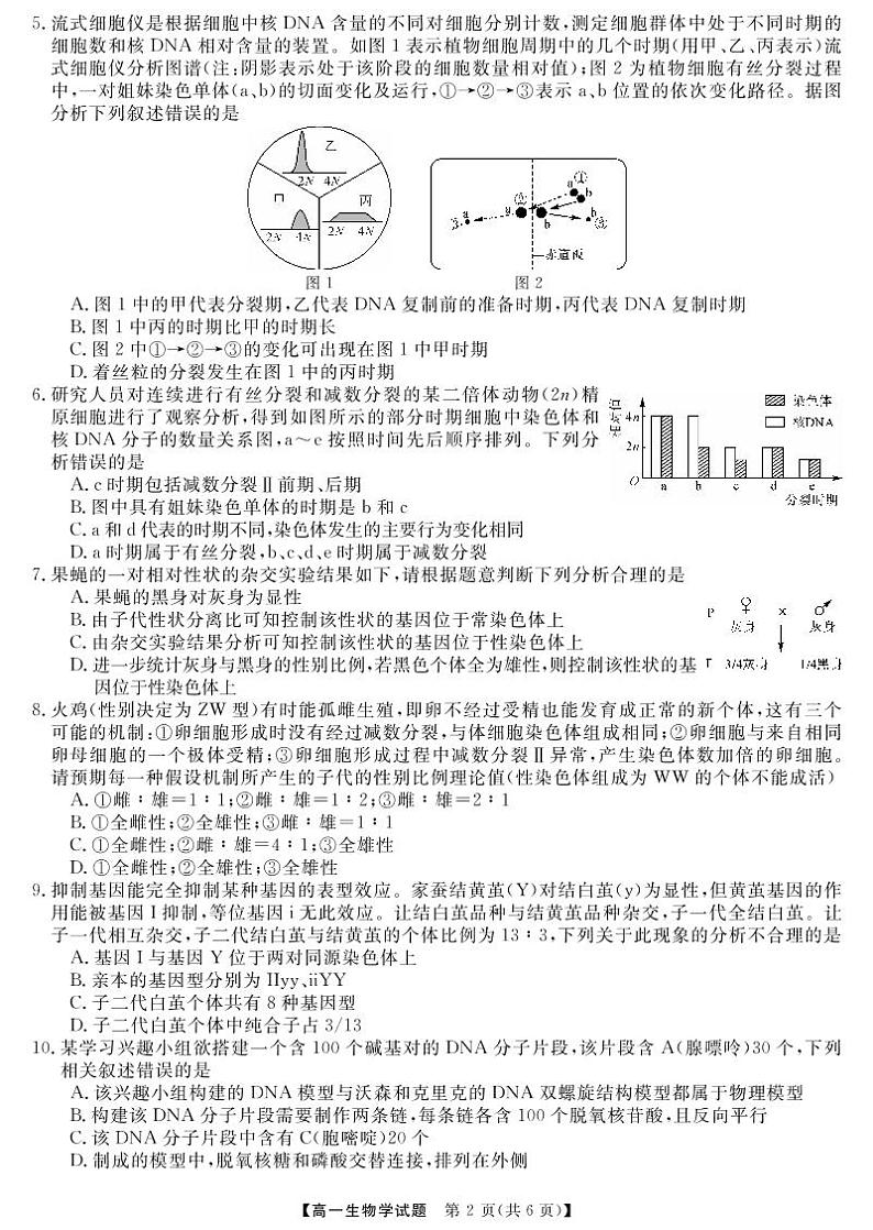 生物试卷第2页