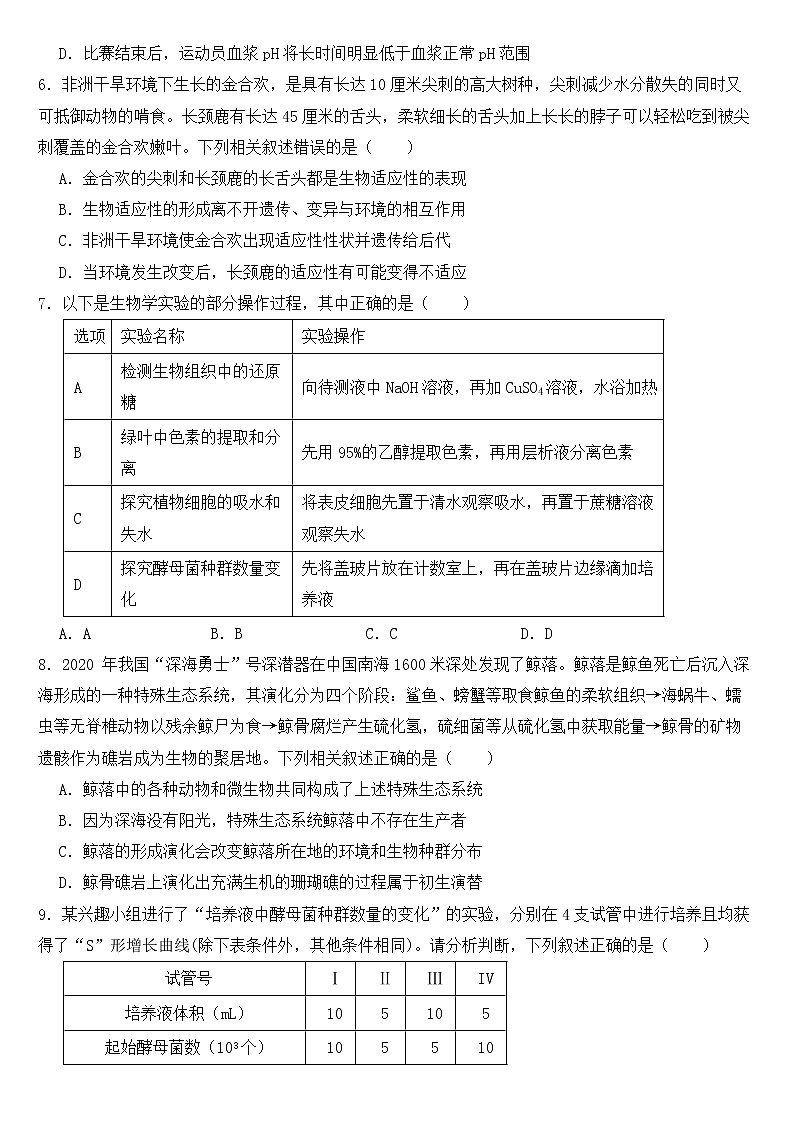 广东省深圳市大湾区2023届高三一模生物试题含答案第2页