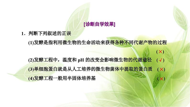 人教版高中生物选择性必修3第1章发酵工程第3节发酵工程及其应用课件第5页
