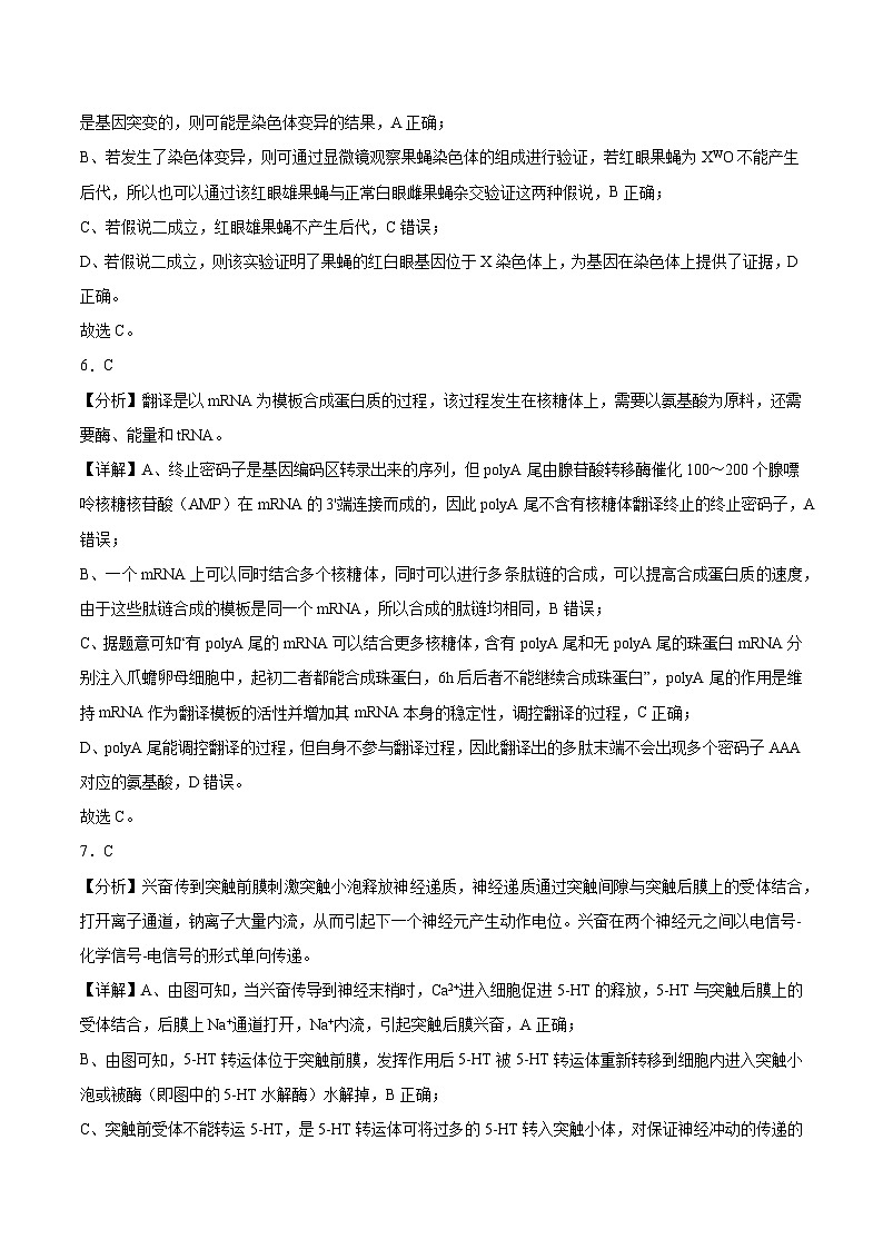 2023年高考押题预测卷01—生物(全析全解)第3页