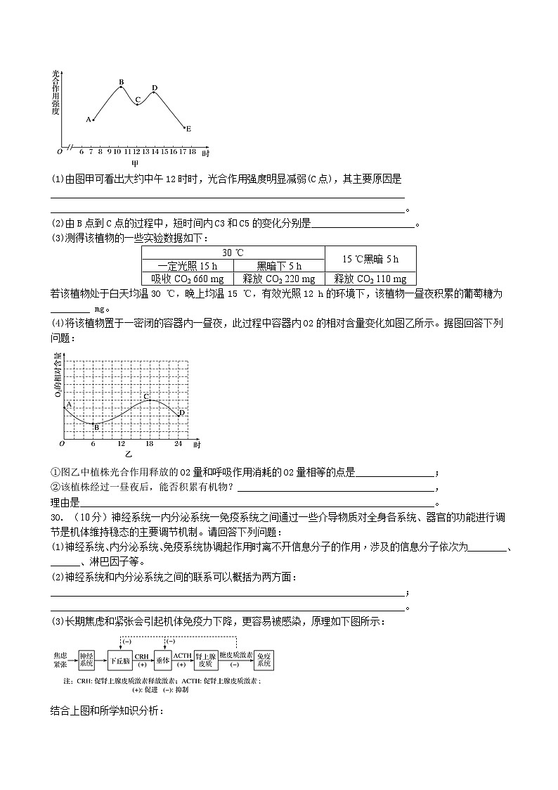 2023年高考押题预测卷03(全国甲卷)-生物(考试版)第3页