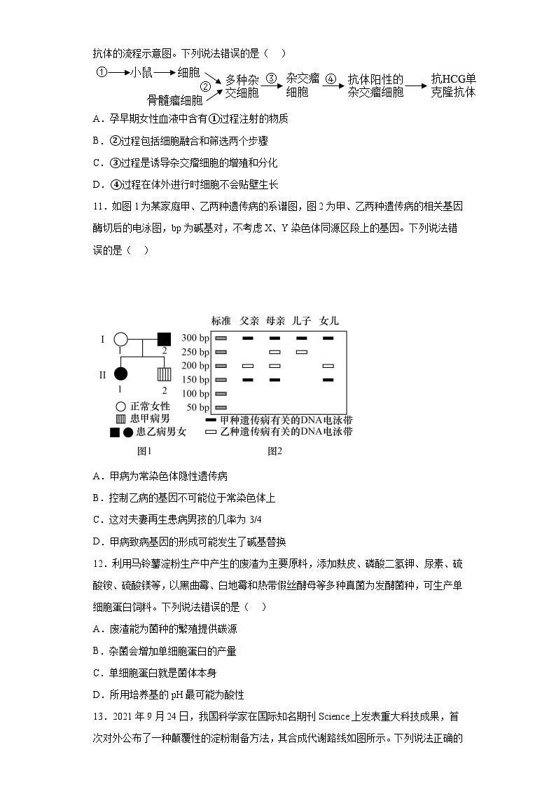 2023届广东省高三5月大联考生物试题（含答案）03