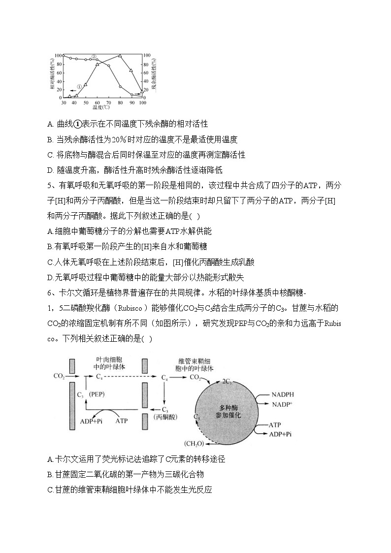 寻甸回族彝族自治县民族中学2022-2023学年高二下学期期中考试生物试卷(含答案)第2页