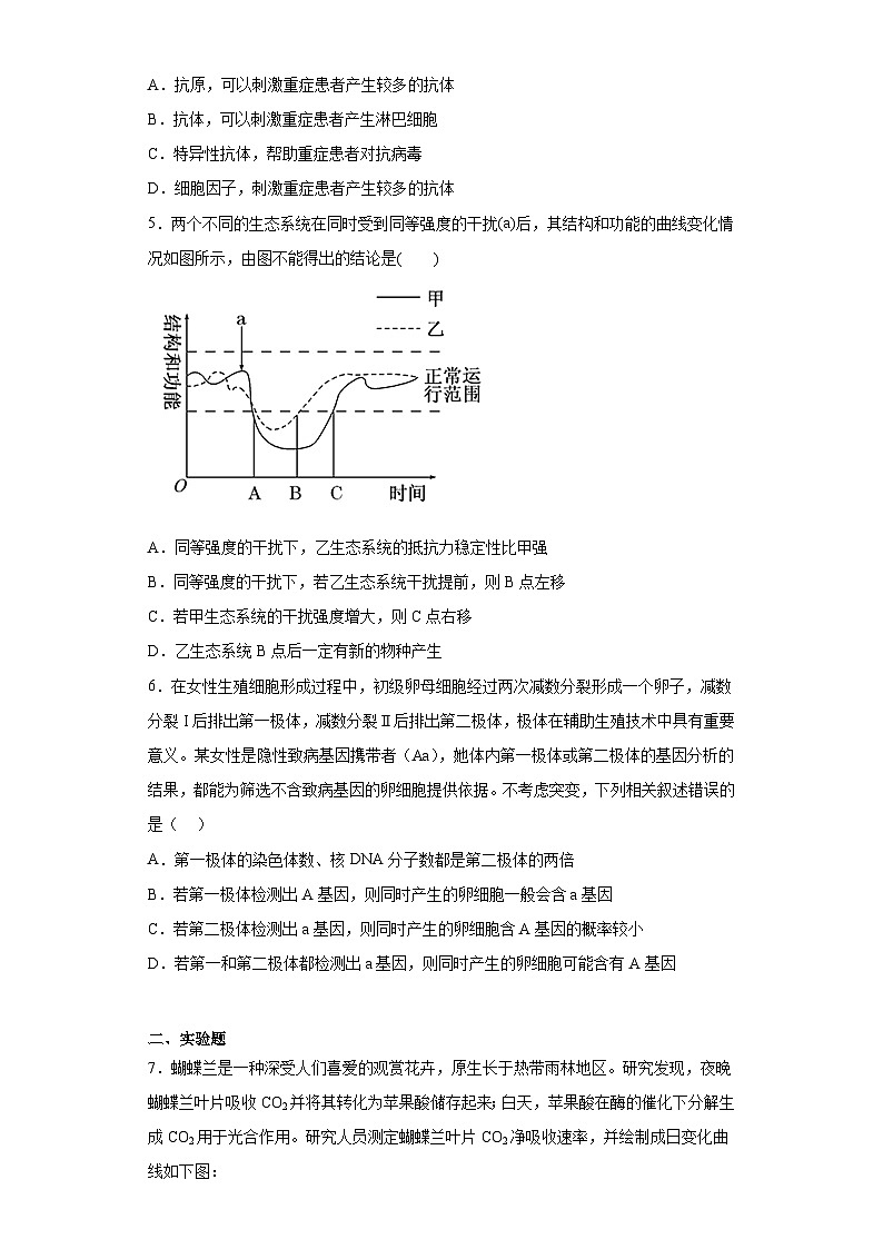 安徽皖北县中联盟2022-2023学年高三5月联考理综生物试题(含解析)第2页