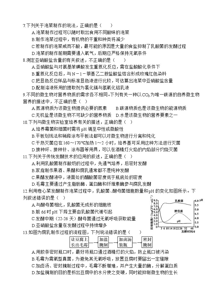 四川省射洪中學(xué)2022-2023學(xué)年高二生物下學(xué)期5月月考試題（Word版附答案）第2頁