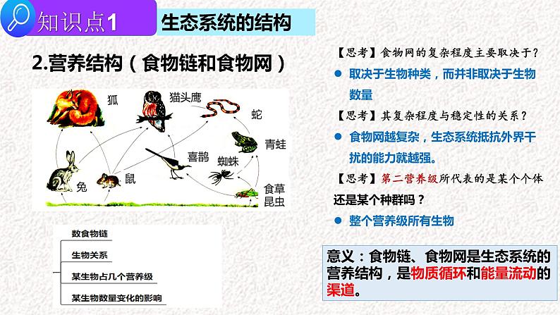 2022届高三生物二轮复习课件专题十三 生态系统及人与环境第6页