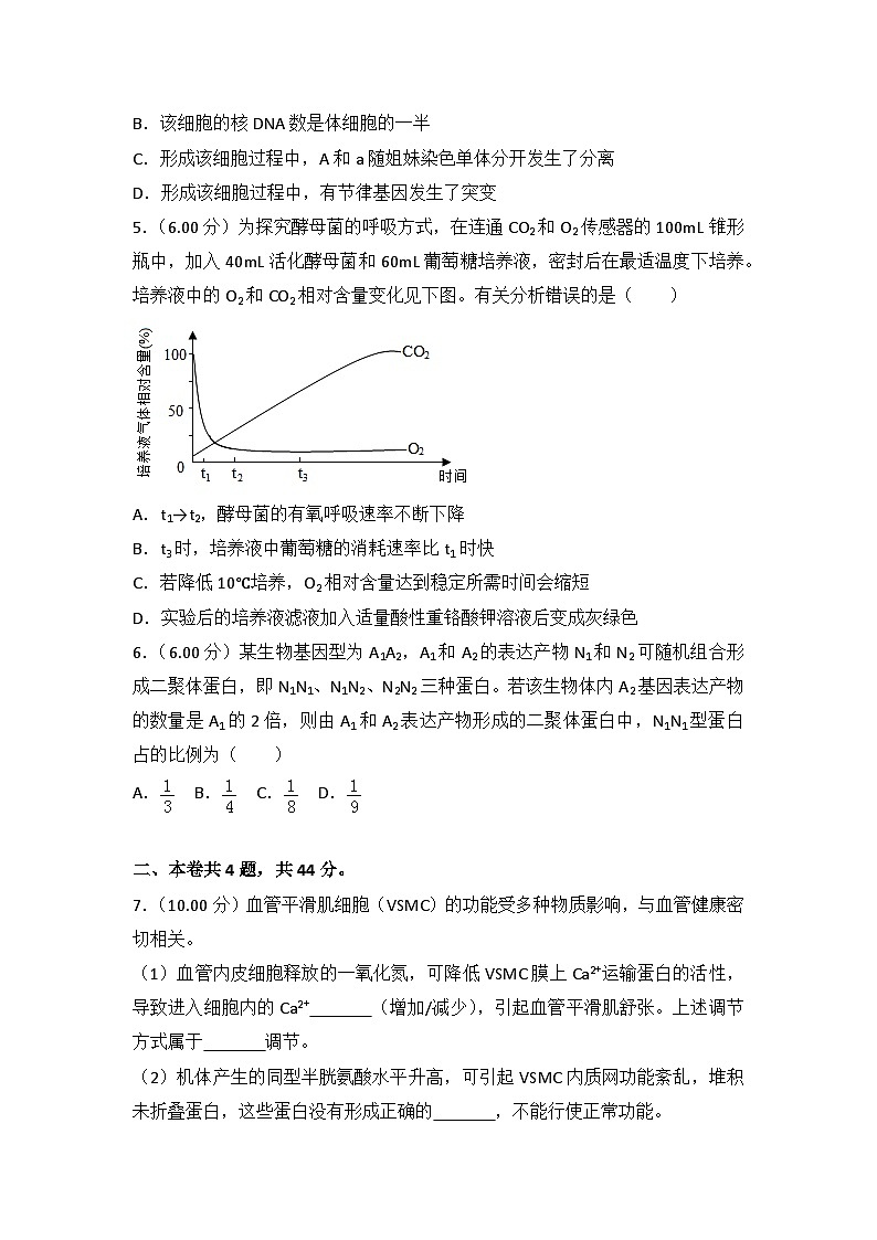 2018年天津市高考生物试卷第2页