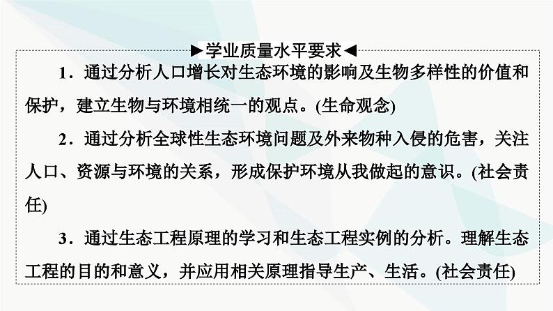 高考生物总复习第9单元第34课人与环境课件02