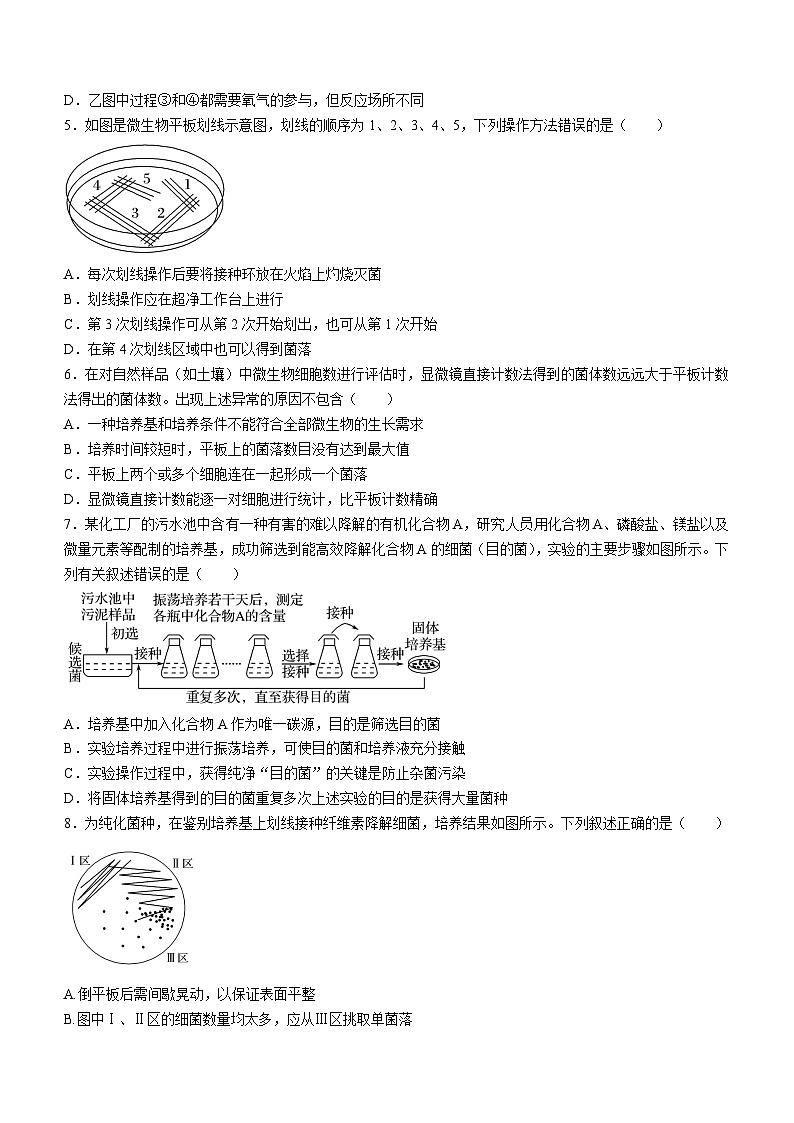 山东师范大学附中2021-2022学年高二下学期第一次月考生物试题第2页