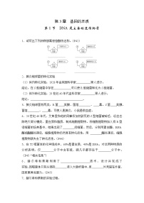 第3章 基因的本质——【期末复习】高一生物单元知识点梳理（人教版2019必修2）