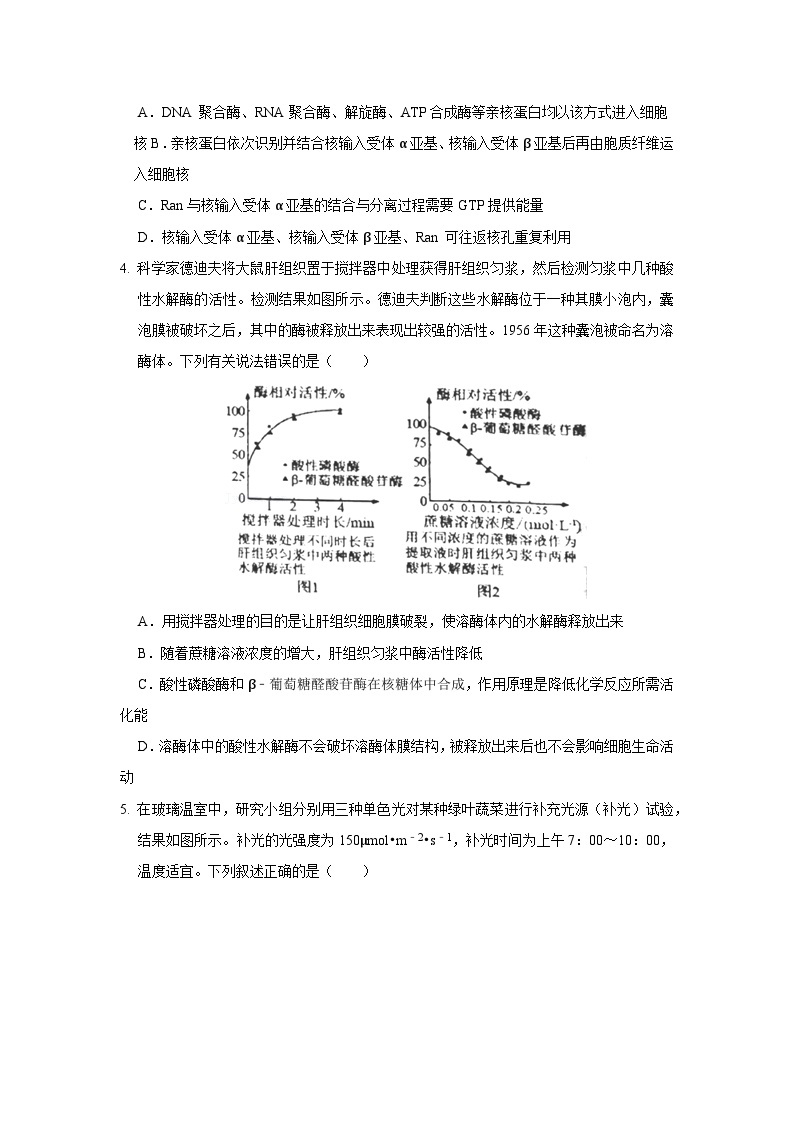 期末模拟卷01（基础卷）——高一生物下学期期末考试专项训练学案+ 期末模拟卷（2019浙科版）02