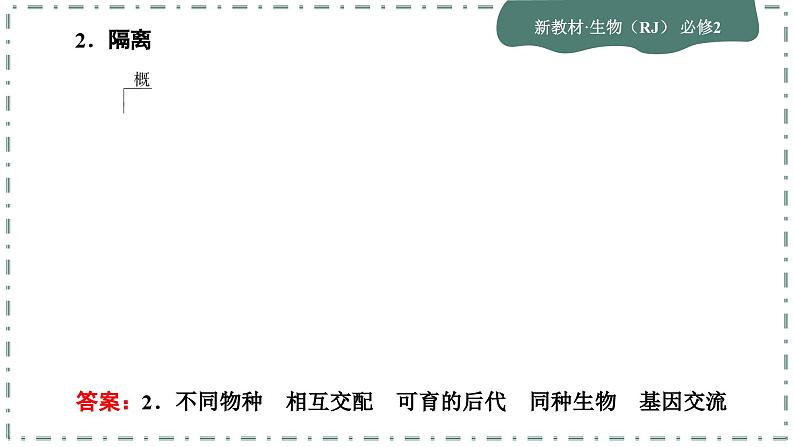 6.3.2《种群基因组成的变化与物种的形成》课件PPT07