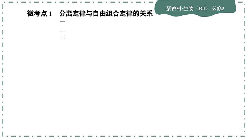 人教版生物必修2 微专题2(课件PPT)第3页