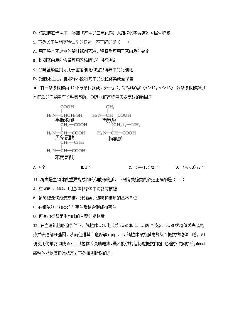 山东省平邑县第一中学2022-2023学年高二下学期6月月考考试生物试题第3页
