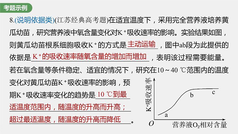 2024年高考生物一轮复习(新人教版) 第2单元 长句表达(一) 与细胞有关的概念、特点和作用的描述第7页
