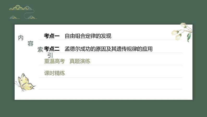 2024年高考生物一轮复习(新人教版) 第5单元 第4课时 自由组合定律的发现及应用第3页