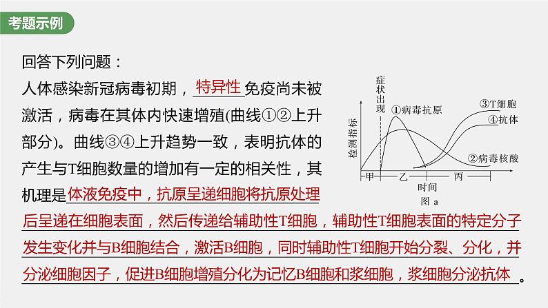 2024年高考生物一轮复习(新人教版) 第8单元 长句表达(四) 个体稳态中相关过程变化机理分析 课件07