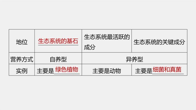 2024年高考生物一轮复习（新人教版） 第9单元　第5课时　生态系统的结构 练习课件07