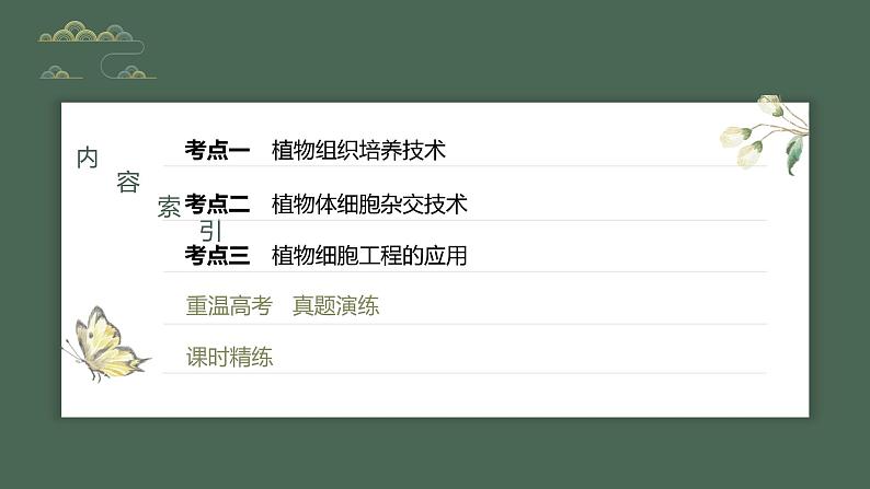 2024年高考生物一轮复习(新人教版) 第10单元 第3课时 植物细胞工程第3页