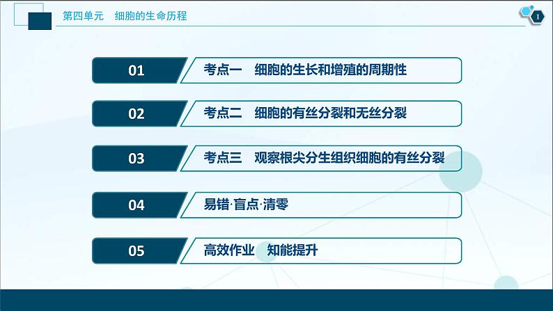 高考生物一轮复习课件第4单元 第11讲 细胞的增殖 (含解析)02