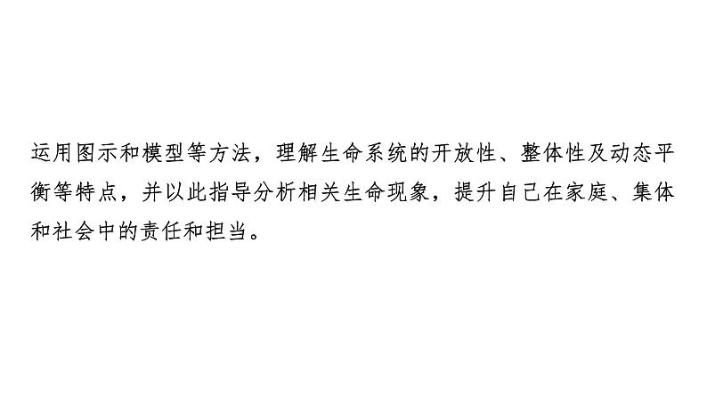 2024届苏教版高考生物一轮复习大概念升华课5生命个体的结构与功能相适应,各结构协调统一共同完成复杂的生命活动,并通过一定的调节机制保持稳态课件04