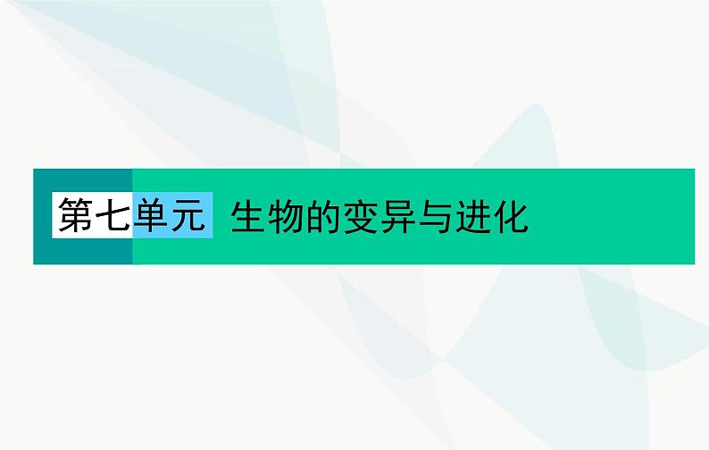 2024届人教版高考生物一轮复习素养提升课06基因频率和基因型频率计算课件(单选版)第1页