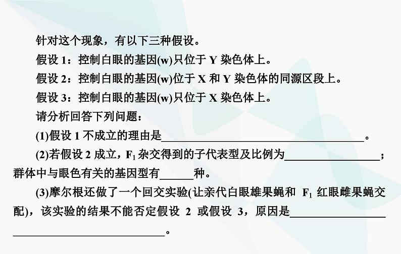 2024届人教版高考生物一轮复习实验技能课04实验假设与结论课件(单选版)05