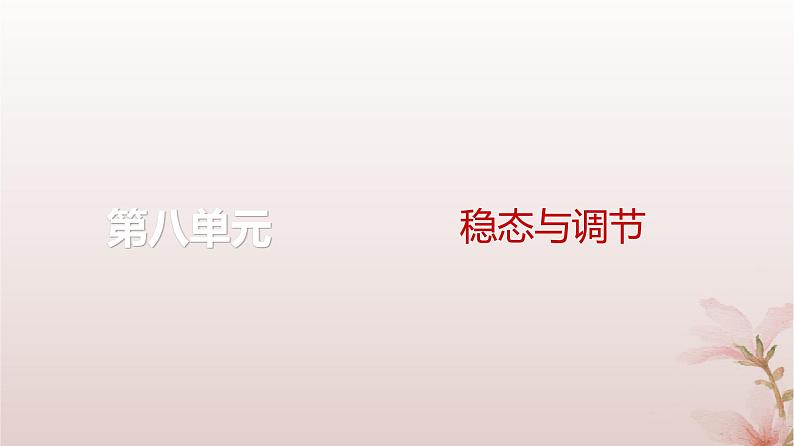 2024届高考生物一轮总复习第八单元稳态与调节实验专题5实验分析评价及解题思路课件01