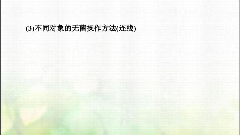 2024届人教版高考生物一轮复习微生物的培养与应用课件第7页