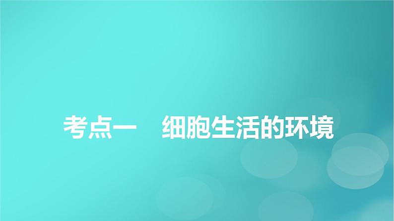 新高考适用2024版高考生物一轮总复习选择性必修1稳态与调节第8单元稳态与调节第1讲人体的内环境与稳态课件第5页