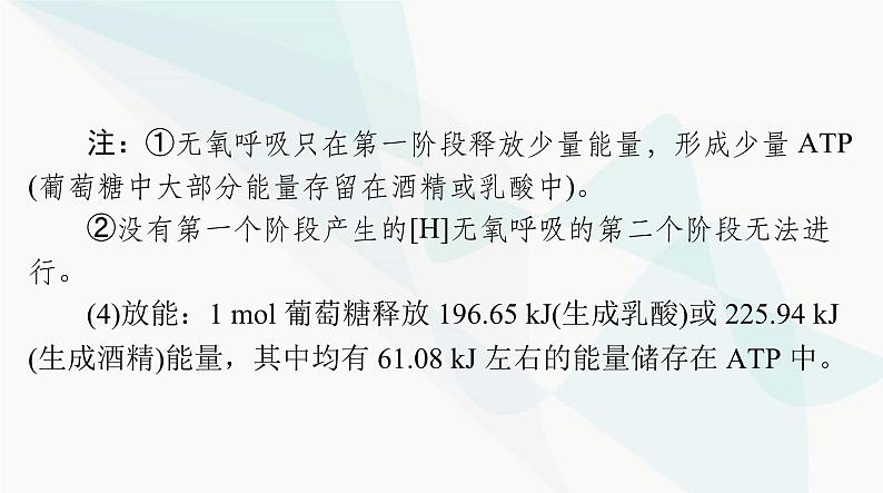 2024年高考生物一轮复习必修1第5章第3节细胞呼吸的原理和应用课件第8页