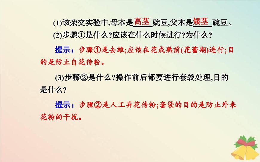 新教材2023高中生物第1章遺傳因子的發(fā)現(xiàn)第1節(jié)孟德?tīng)柕耐愣闺s交實(shí)驗(yàn)一課件新人教版必修2第5頁(yè)