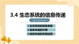 3.4 生态系统的信息传递  课件 人教版生物选择性必修2