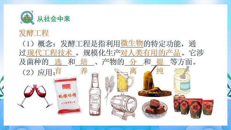 1.1 传统发酵技术的应用(课件)(人教版2019选择性必修3-高二生物)第6页
