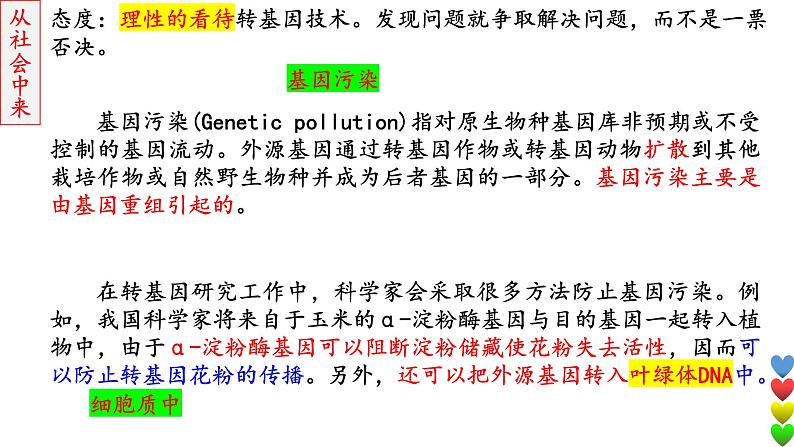 2023届高三生物一轮复习课件生物技术的安全性和伦理问题第6页