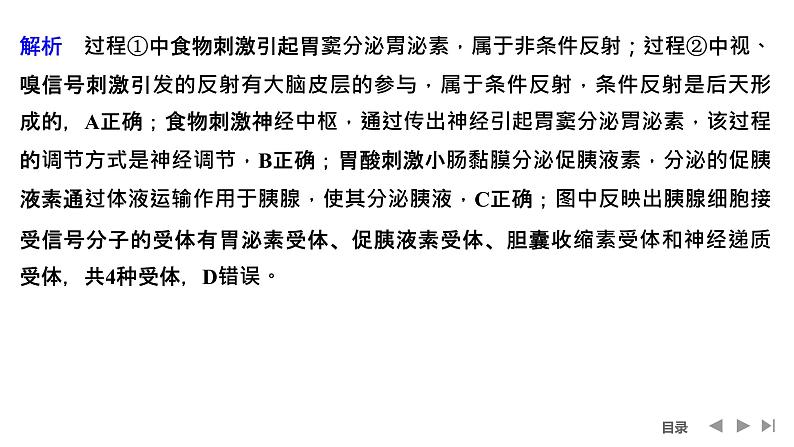 2024年高考生物大一轮选择性必修1复习课件:微专题8 动物生命活动调节模型及相关实验第5页