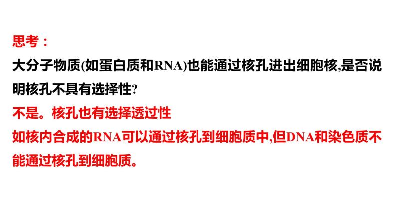 苏教版高中生物必修一2.2.3细胞核、细胞各部分结构分工合作课件PPT07