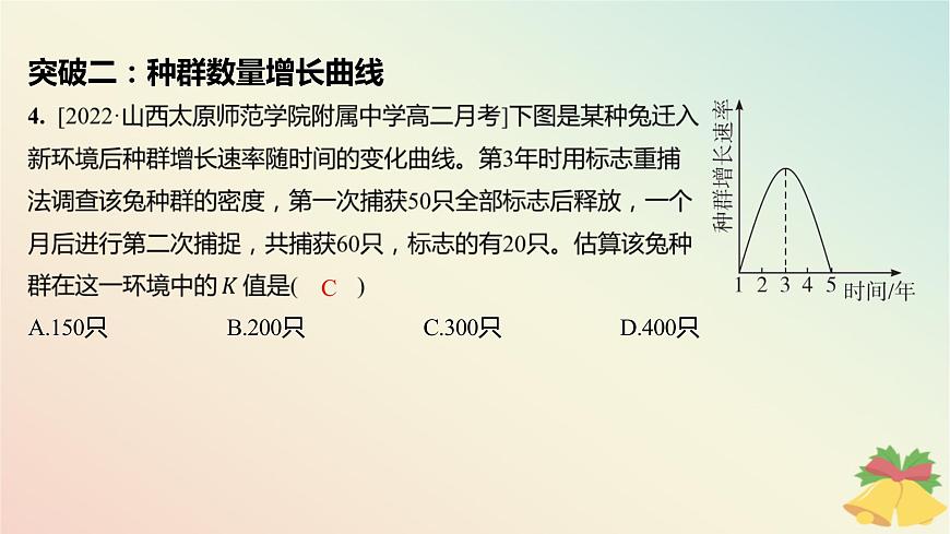 江蘇專版2023_2024學(xué)年新教材高中生物第一章種群章末培優(yōu)課件蘇教版選擇性必修2第5頁