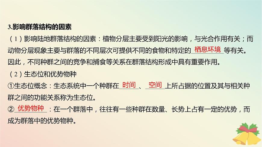 江蘇專版2023_2024學(xué)年新教材高中生物第二章群落第一節(jié)生物群落的結(jié)構(gòu)課件蘇教版選擇性必修2第6頁